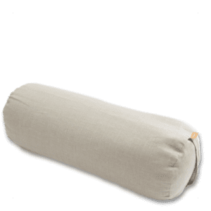 Linen yoga bolster